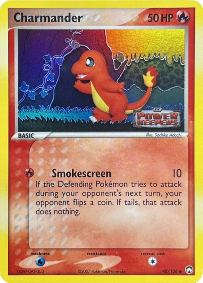 Charmander (48/108) (Stamped) [EX: Power Keepers] | Exor Games Bridgewater