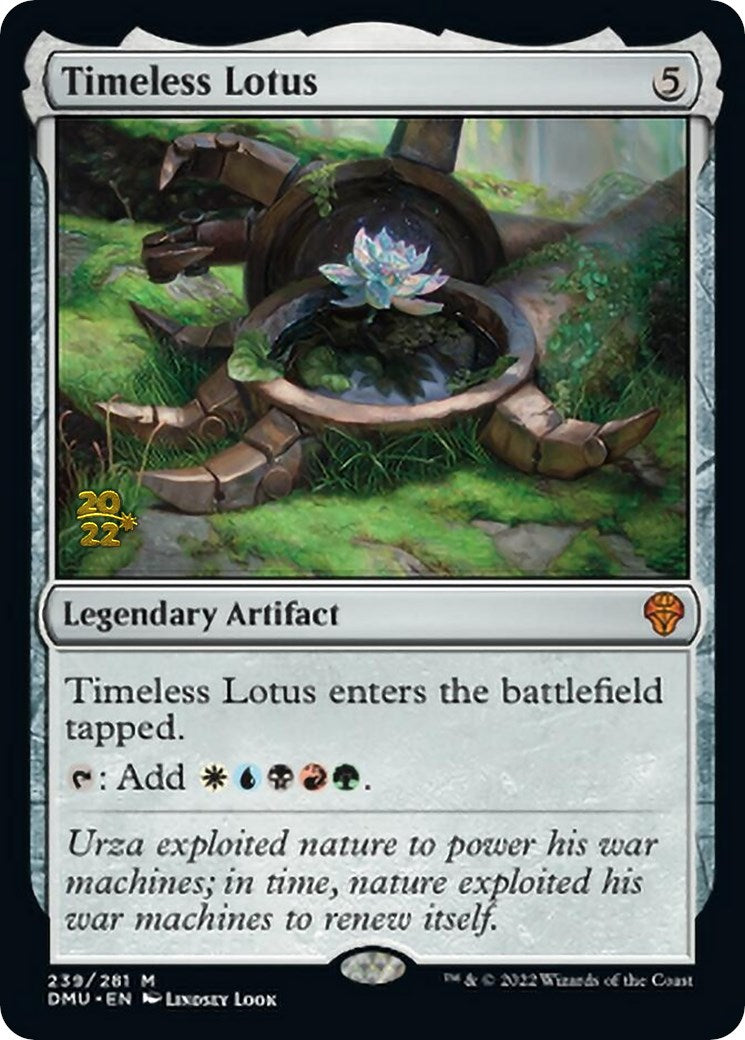 Timeless Lotus [Dominaria United Prerelease Promos] | Exor Games Bridgewater