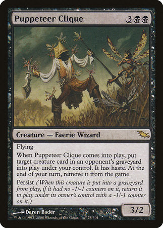 Puppeteer Clique [Shadowmoor] | Exor Games Bridgewater