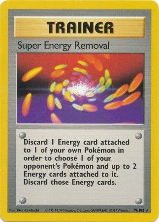 Super Energy Removal (79/102) [Base Set Unlimited] | Exor Games Bridgewater