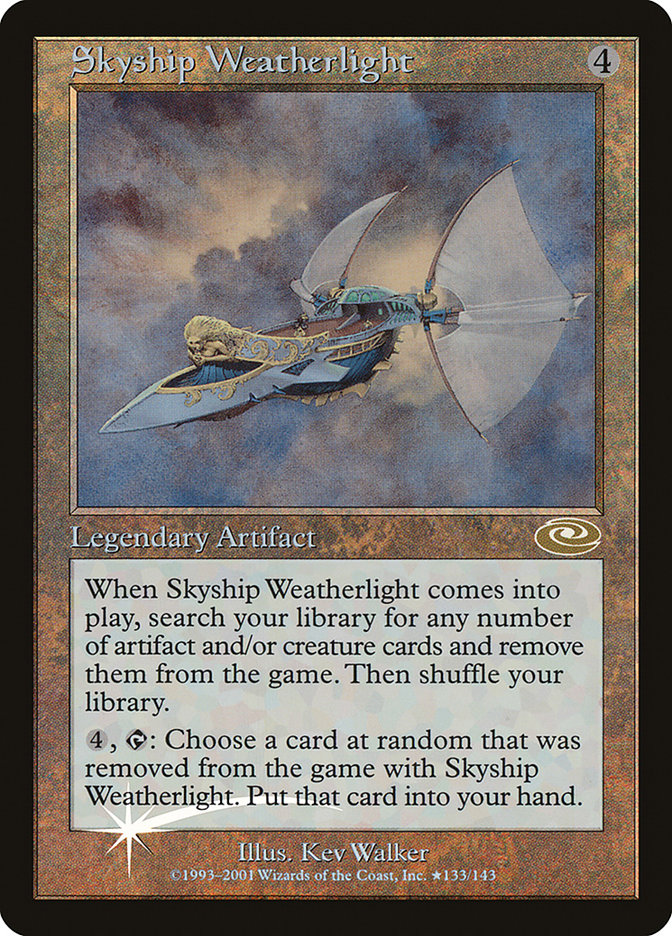 Skyship Weatherlight (Kev Walker) [Planeshift] | Exor Games Bridgewater