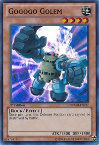 Gogogo Golem [NUMH-EN017] Super Rare | Exor Games Bridgewater