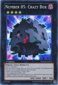 Number 85: Crazy Box [NUMH-EN033] Super Rare | Exor Games Bridgewater