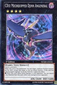 CXyz Mechquipped Djinn Angeneral [NUMH-EN036] Super Rare | Exor Games Bridgewater