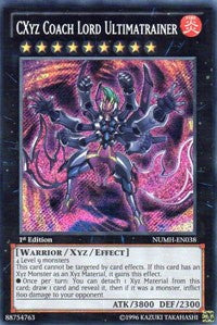 CXyz Coach Lord Ultimatrainer [NUMH-EN038] Secret Rare | Exor Games Bridgewater