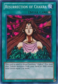 Resurrection of Chakra [NUMH-EN053] Super Rare | Exor Games Bridgewater