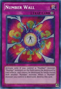 Number Wall [NUMH-EN058] Secret Rare | Exor Games Bridgewater