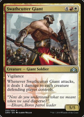 Swathcutter Giant [Guilds of Ravnica] | Exor Games Bridgewater