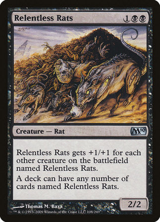 Relentless Rats [Magic 2010] | Exor Games Bridgewater