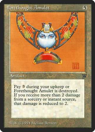 Forethought Amulet [Legends] | Exor Games Bridgewater