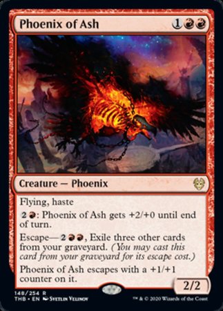 Phoenix of Ash [Theros Beyond Death] | Exor Games Bridgewater