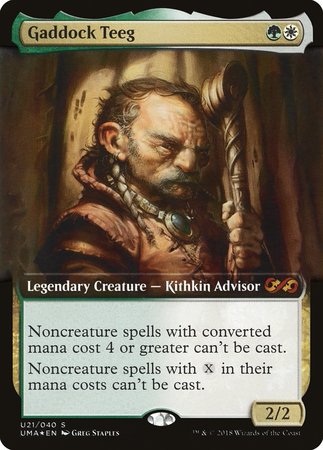 Gaddock Teeg [Ultimate Box Topper] | Exor Games Bridgewater