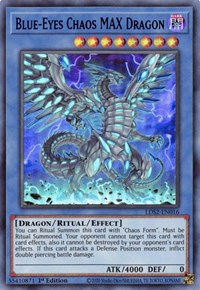 Blue-Eyes Chaos MAX Dragon (Blue) [LDS2-EN016] Ultra Rare | Exor Games Bridgewater