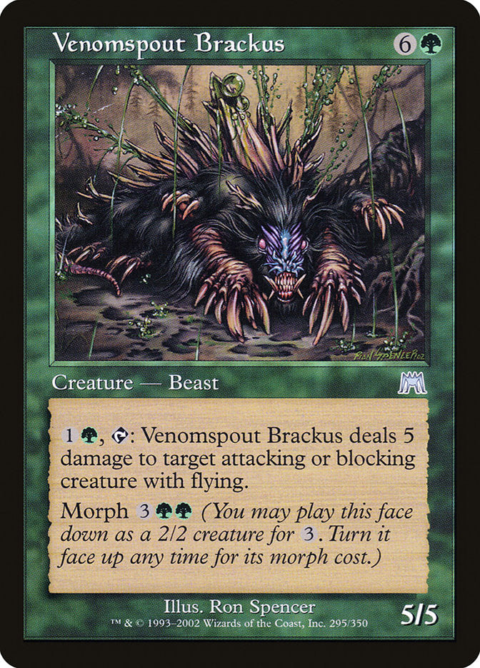 Venomspout Brackus [Onslaught] | Exor Games Bridgewater