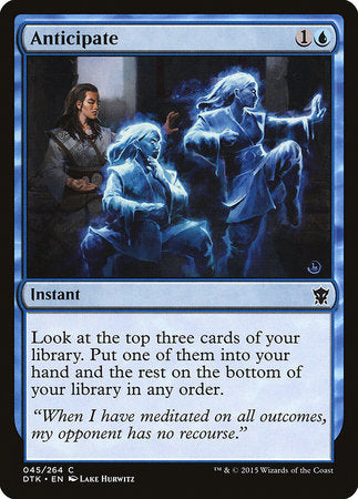 Anticipate [Dragons of Tarkir] | Exor Games Bridgewater