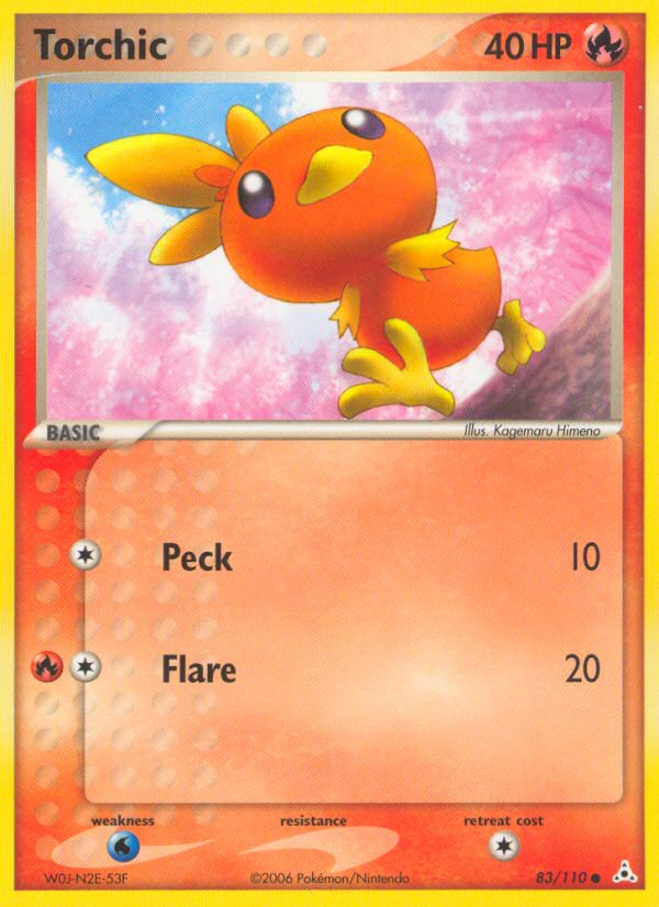 Torchic (83/110) [EX: Holon Phantoms] | Exor Games Bridgewater