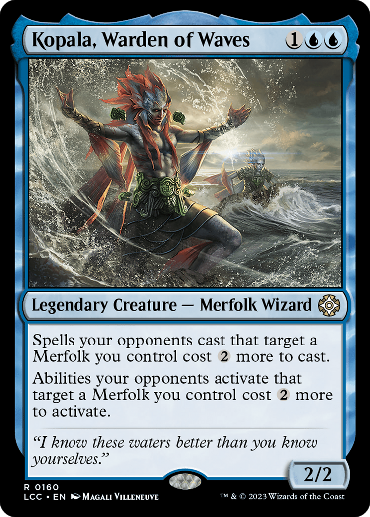 Kopala, Warden of Waves [The Lost Caverns of Ixalan Commander] | Exor Games Bridgewater