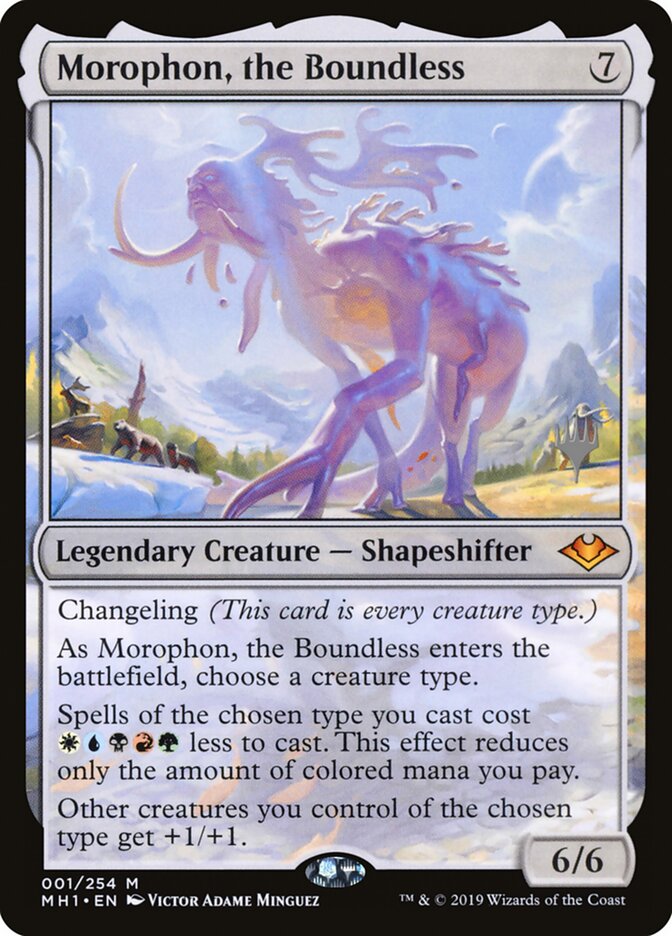 Morophon, the Boundless (Promo Pack) [Modern Horizons Promos] | Exor Games Bridgewater