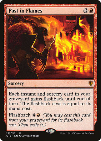 Past in Flames [Commander 2016] | Exor Games Bridgewater