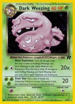 Dark Weezing (14/82) [Team Rocket Unlimited] | Exor Games Bridgewater