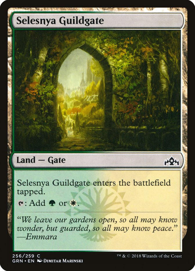 Selesnya Guildgate (256/259) [Guilds of Ravnica] | Exor Games Bridgewater