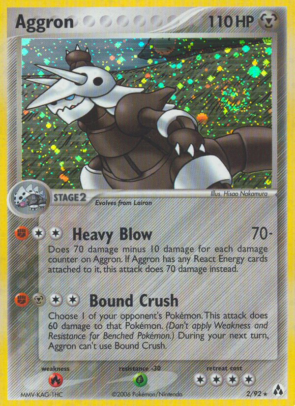 Aggron (2/92) [EX: Legend Maker] | Exor Games Bridgewater