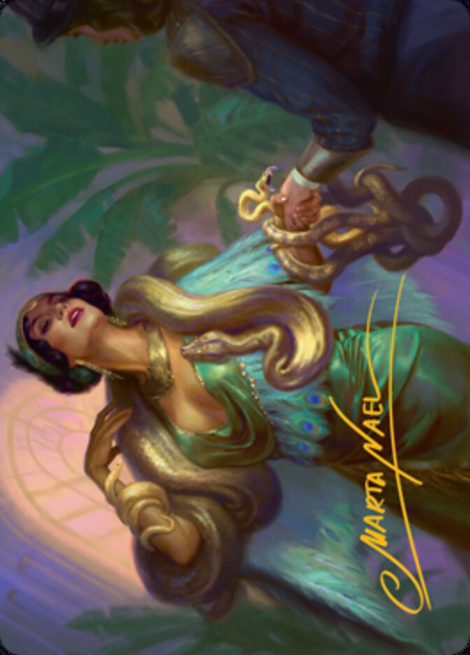 Venom Connoisseur Art Card (Gold-Stamped Signature) [Streets of New Capenna Art Series] | Exor Games Bridgewater