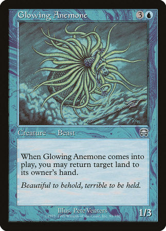 Glowing Anemone [Mercadian Masques] | Exor Games Bridgewater