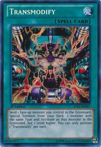 Transmodify [JOTL-EN067] Secret Rare | Exor Games Bridgewater