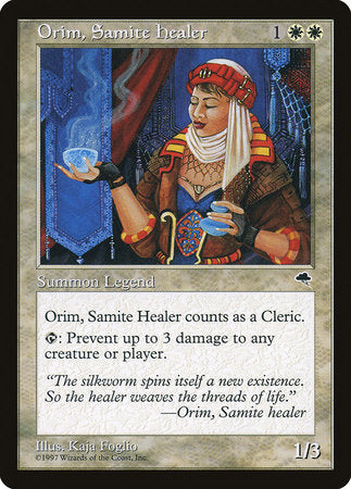 Orim, Samite Healer [Tempest] | Exor Games Bridgewater