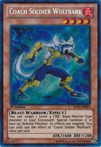 Coach Soldier Wolfbark [JOTL-EN093] Secret Rare | Exor Games Bridgewater