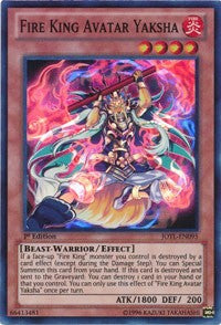 Fire King Avatar Yaksha [JOTL-EN095] Super Rare | Exor Games Bridgewater