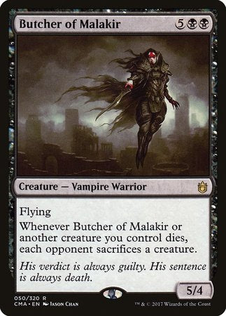 Butcher of Malakir [Commander Anthology] | Exor Games Bridgewater