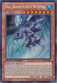 Tidal, Dragon Ruler of Waterfalls [CT10-EN001] Secret Rare | Exor Games Bridgewater