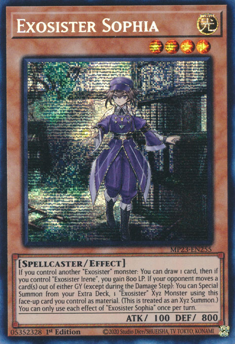 Exosister Sophia [MP23-EN255] Prismatic Secret Rare | Exor Games Bridgewater