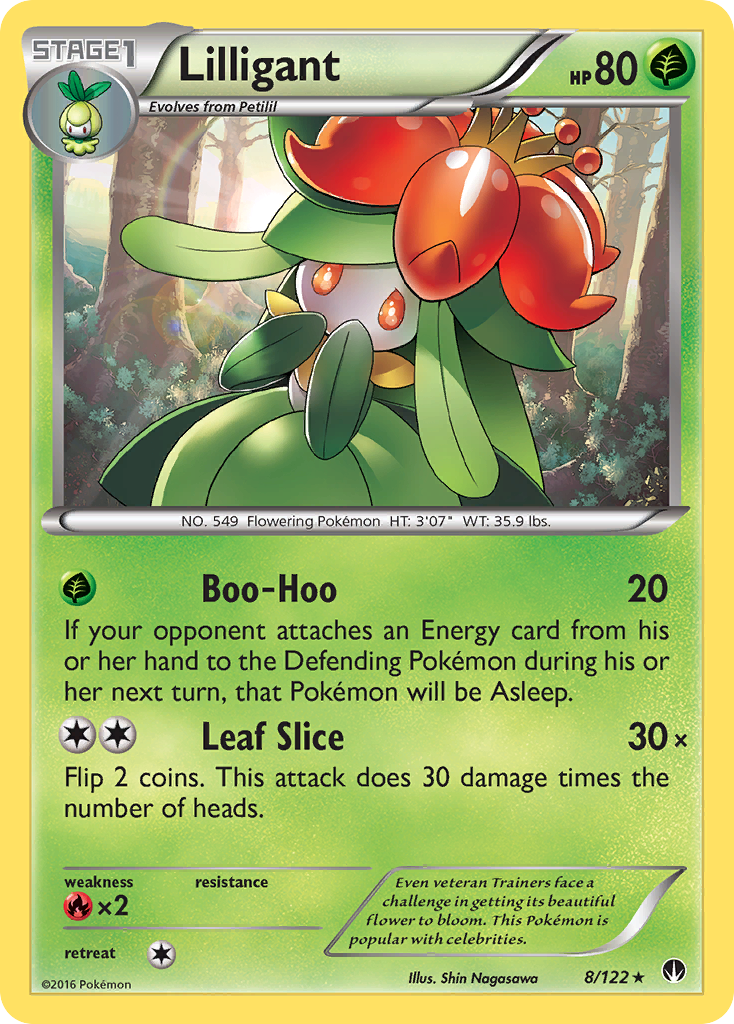 Lilligant (8/122) [XY: BREAKpoint] | Exor Games Bridgewater