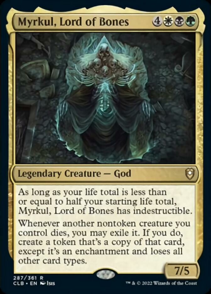 Myrkul, Lord of Bones [Commander Legends: Battle for Baldur's Gate] | Exor Games Bridgewater