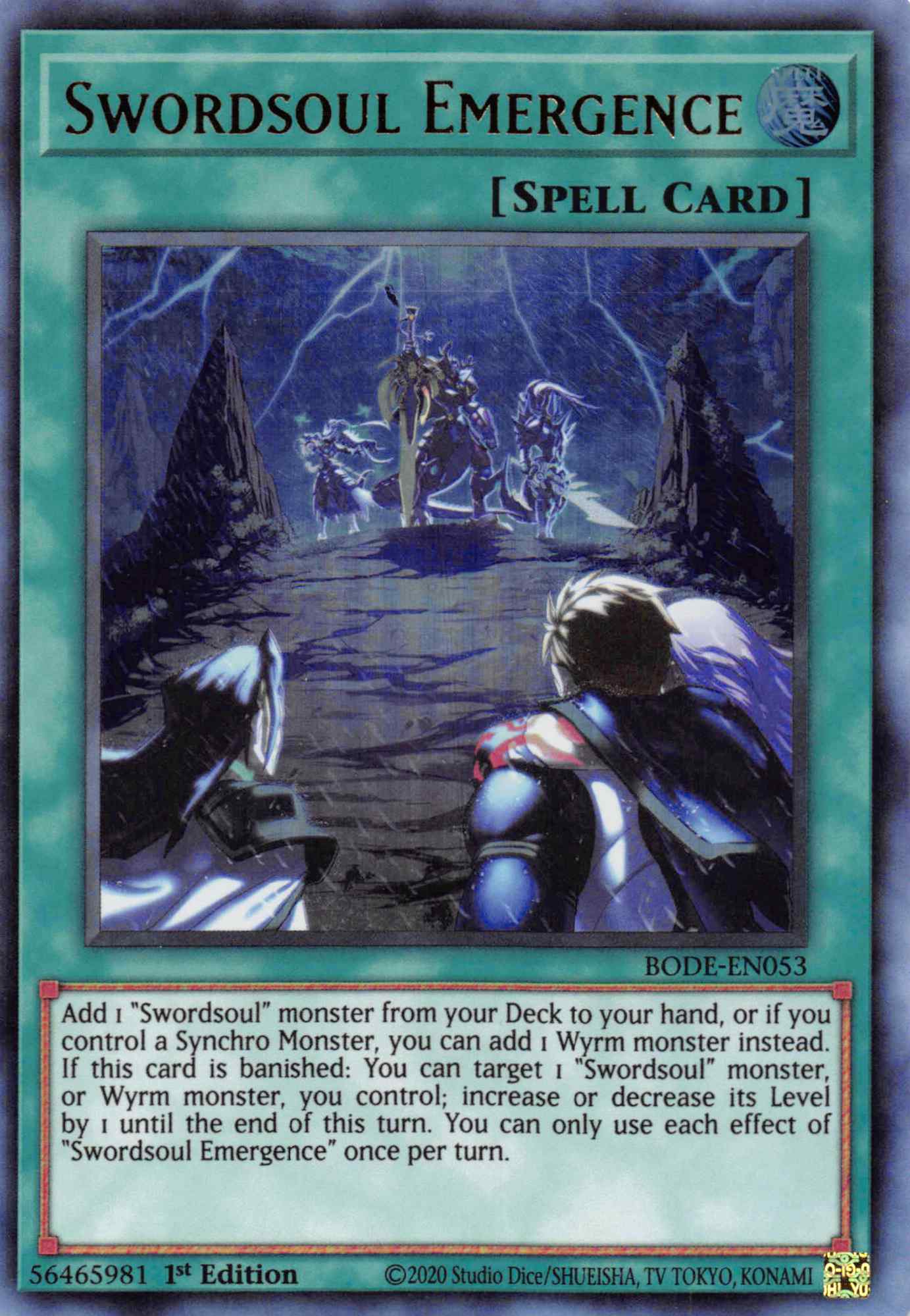 Swordsoul Emergence [BODE-EN053] Ultra Rare | Exor Games Bridgewater