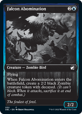 Falcon Abomination [Innistrad: Double Feature] | Exor Games Bridgewater