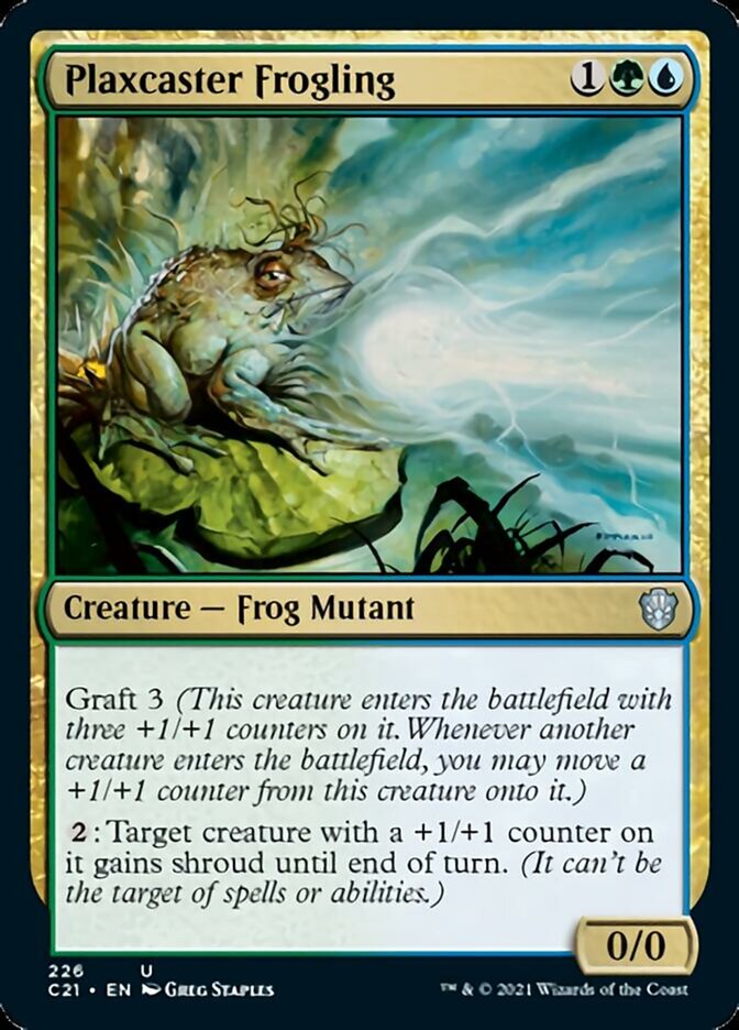 Plaxcaster Frogling [Commander 2021] | Exor Games Bridgewater