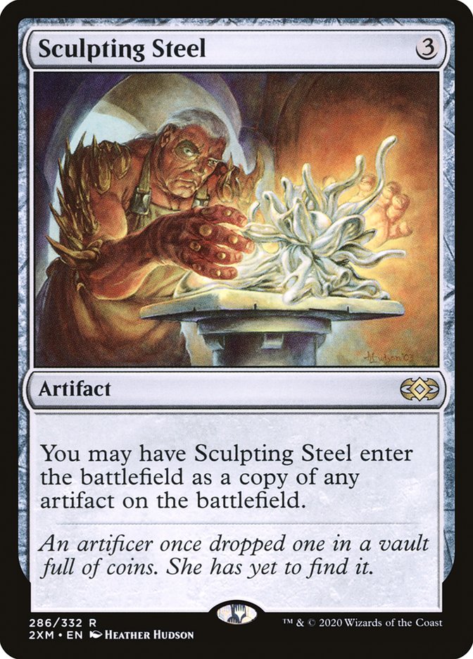 Sculpting Steel [Double Masters] | Exor Games Bridgewater