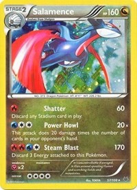 Salamence (57/108) (Cosmos Holo) (Blister Exclusive) [XY: Roaring Skies] | Exor Games Bridgewater