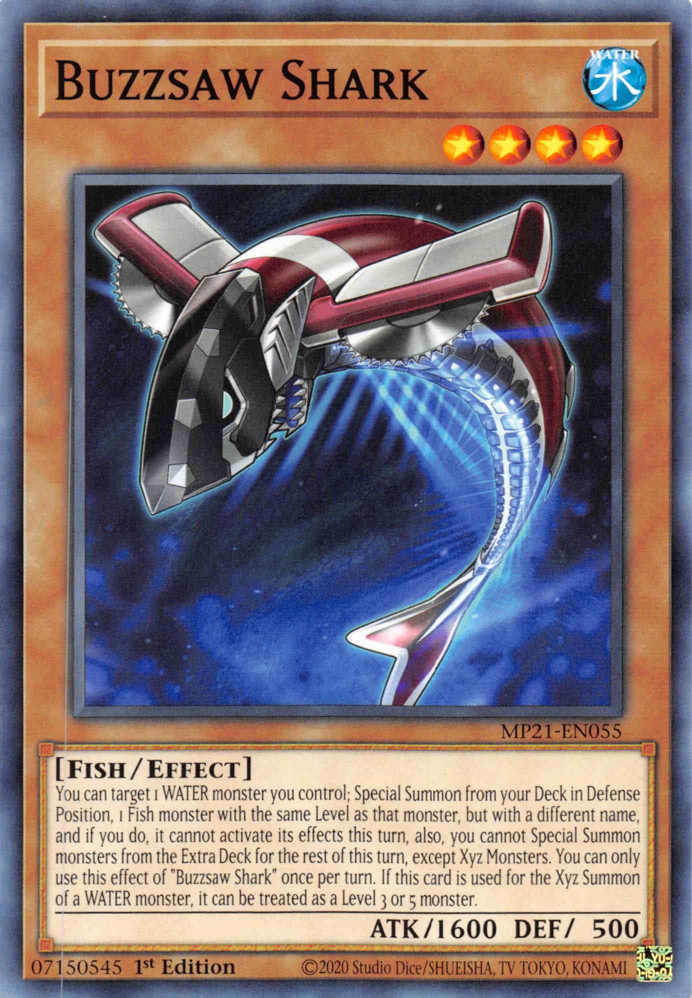 Buzzsaw Shark [MP21-EN055] Common | Exor Games Bridgewater