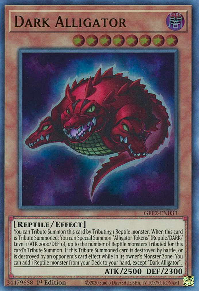 Dark Alligator [GFP2-EN033] Ultra Rare | Exor Games Bridgewater