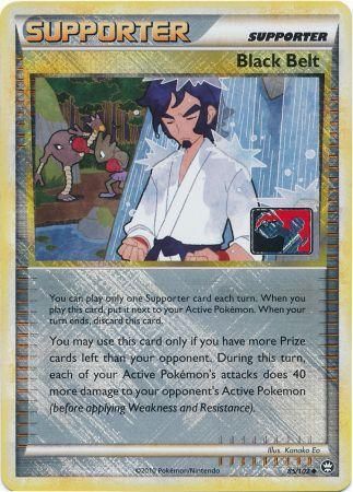 Black Belt (85/102) (League Promo) [HeartGold & SoulSilver: Triumphant] | Exor Games Bridgewater