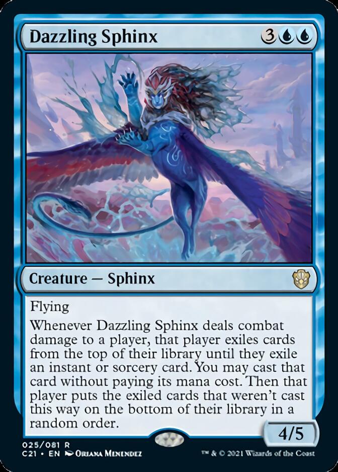 Dazzling Sphinx [Commander 2021] | Exor Games Bridgewater