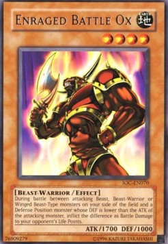 Enraged Battle Ox [IOC-EN070] Rare | Exor Games Bridgewater