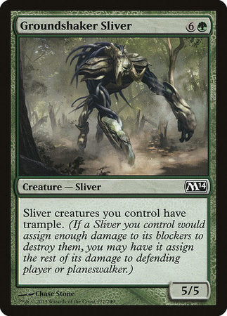 Groundshaker Sliver [Magic 2014] | Exor Games Bridgewater