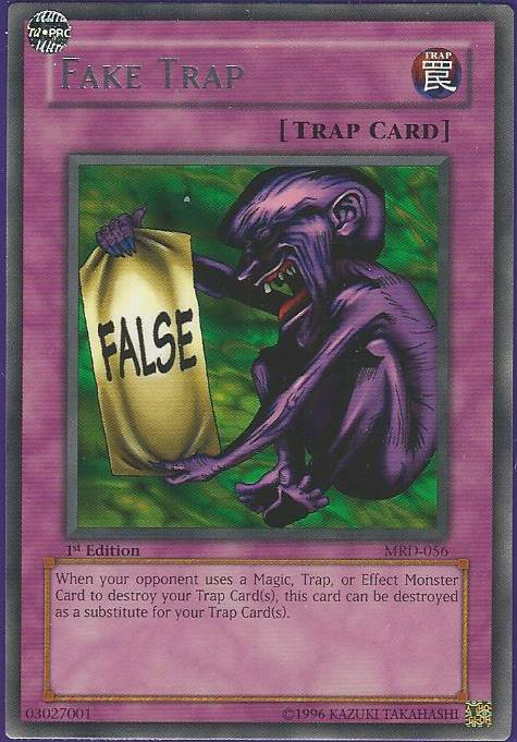 Fake Trap [MRD-056] Rare | Exor Games Bridgewater