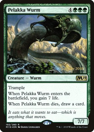 Pelakka Wurm [Core Set 2019 Promos] | Exor Games Bridgewater